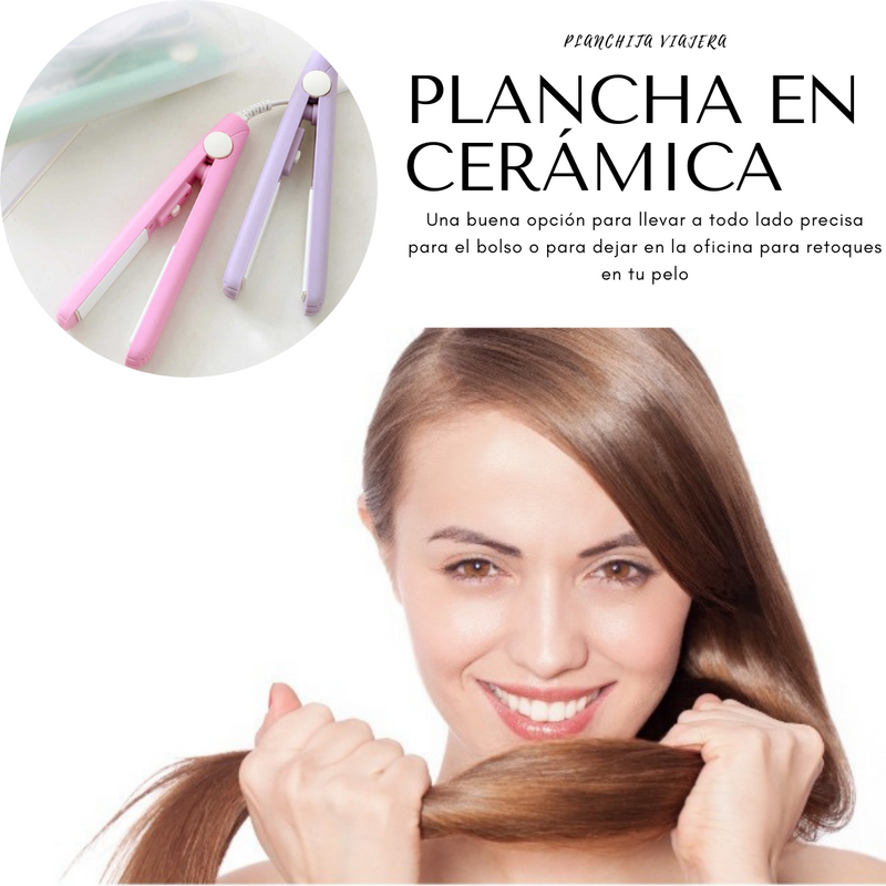 Mini plancha portátil - Planchitas Viajeras