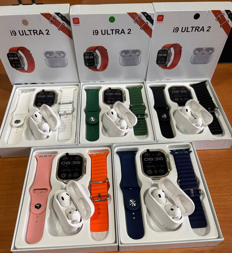 Combo Smart Watch y Airpods i9 Ultra 2